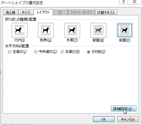 Wordの小さな親切をはずす 表の上に図形を重ねるとセルの文字がずれる ガンダムモデル館